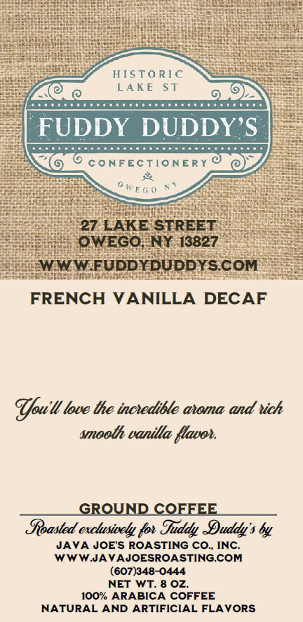 French Vanilla - Fuddy Duddy's Decaf Coffee