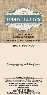 Spiced Egg Nog - Fuddy Duddy's Ground Coffee