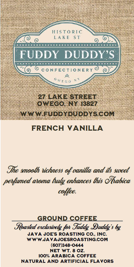 French Vanilla - Fuddy Duddy's Ground Coffee