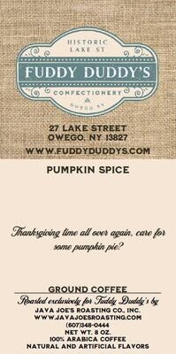 Pumpkin Spice - Fuddy Duddy&#39;s Ground Coffee