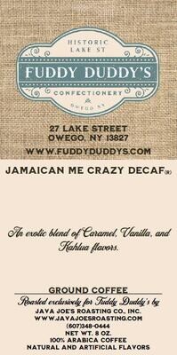Jamaican Me Crazy - Fuddy Duddy's Decaf Coffee
