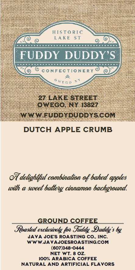 Dutch Apple Crumb - Fuddy Duddy's Ground Coffee