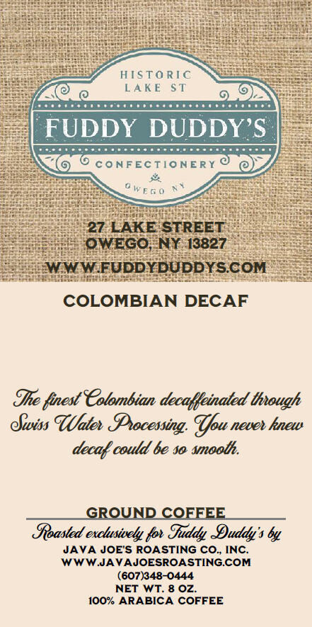 Colombian Suprimo - Fuddy Duddy's Decaf Coffee