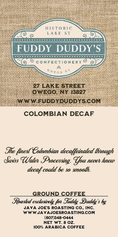 Colombian Suprimo - Fuddy Duddy&#39;s Decaf Coffee