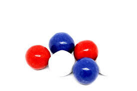 Red, White & Blue Dark Chocolate Malt Balls