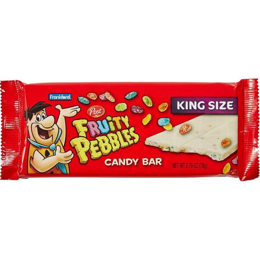 Post Fruity Pebbles King Size Candy Bar