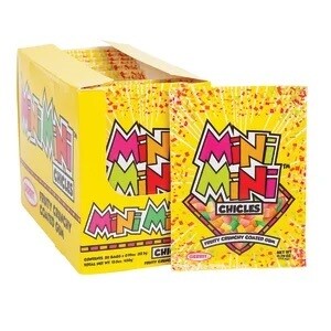 Mini Mini Chicles Crunchy Coated Gum