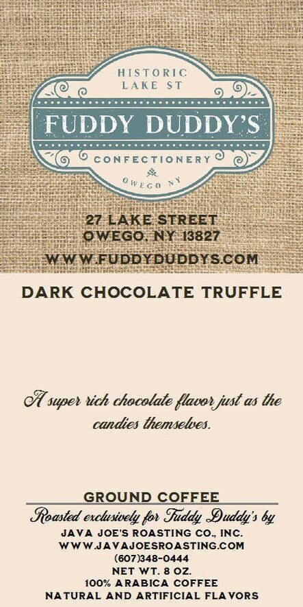 Dark Chocolate Truffle Fuddy Duddy's Ground Coffee