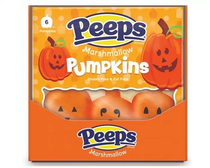 Peeps Marshmallow Pumpkins