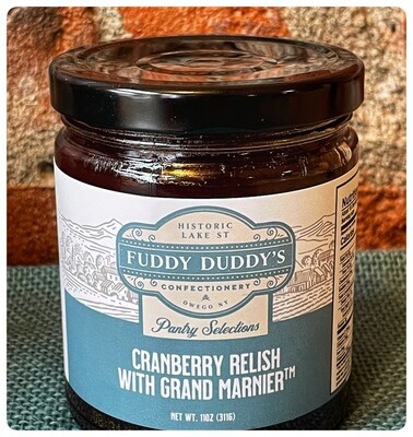 Fuddy Duddy's Cranberry Relish with Grand Marnier