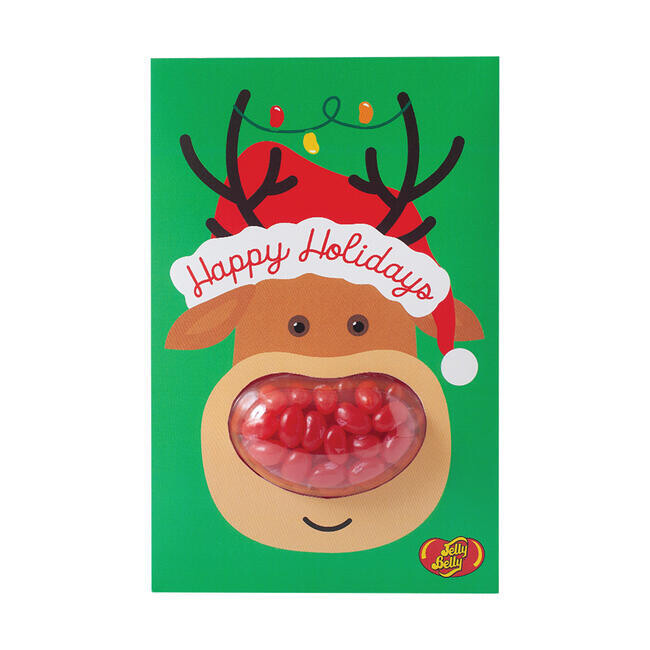 Jelly Belly Jelly Bean-Filled Christmas Cards