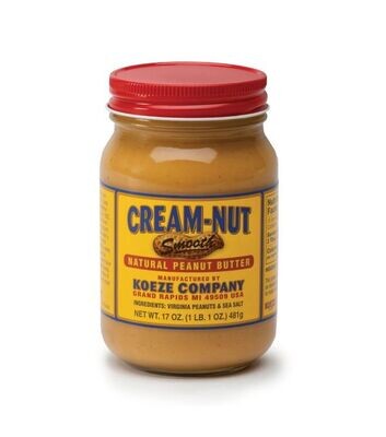 Cream Nut Natural Peanut Butter