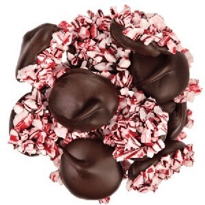 Dark Chocolate Peppermint Crunch Nonpareils