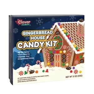 Clever Candy Gingerbread House Candy Kit