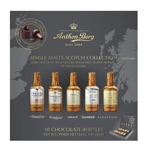 Anthon Berg Dark Chocolate Single Malt Scotch Whisky Selections