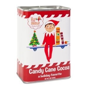 Elf on the Shelf Candy Cane Cocoa - 8 oz Tin