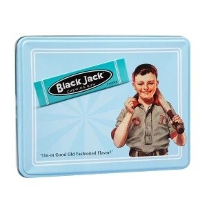 Black Jack Chewing Gum - 10 Pack Gift Tin