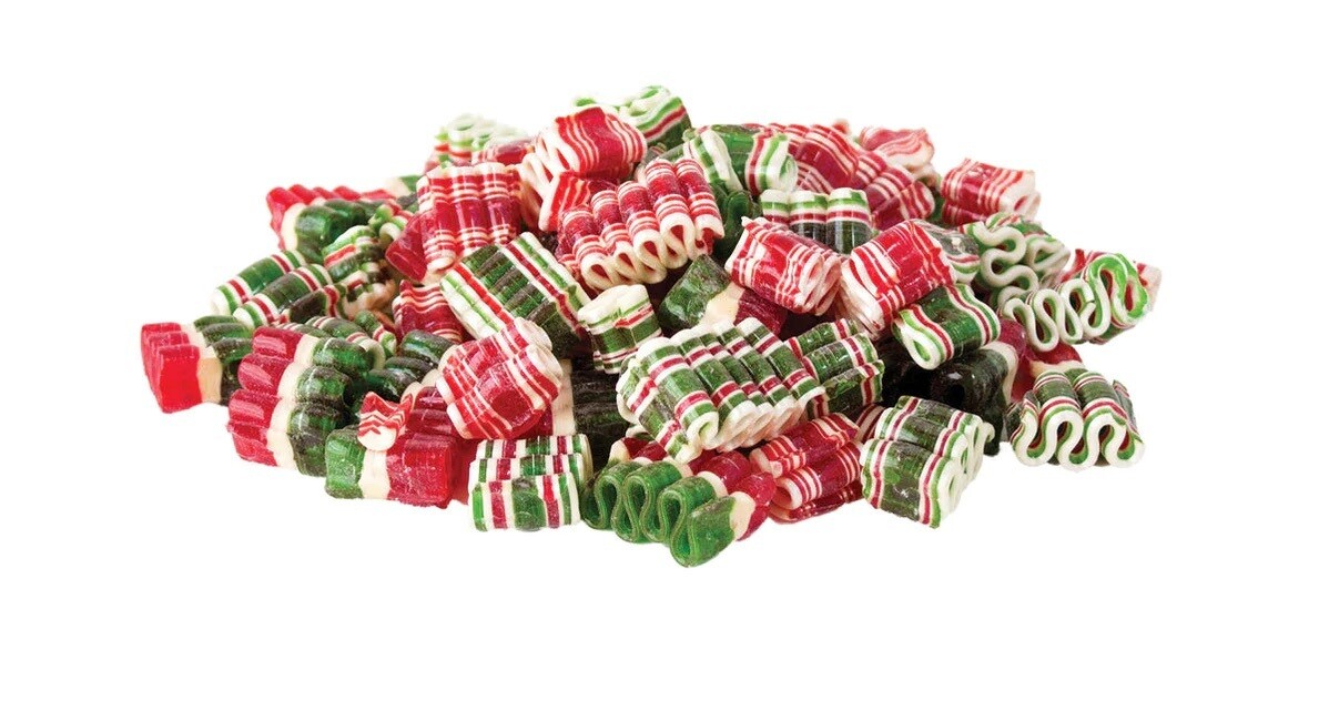 Mini Holiday Ribbon Candy