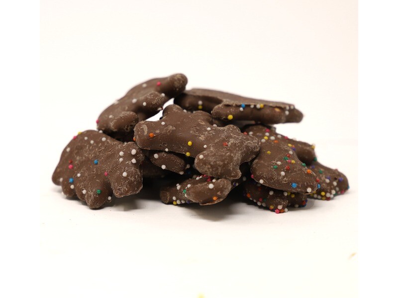 Chocolate Dipped Celebration Animal Crackers