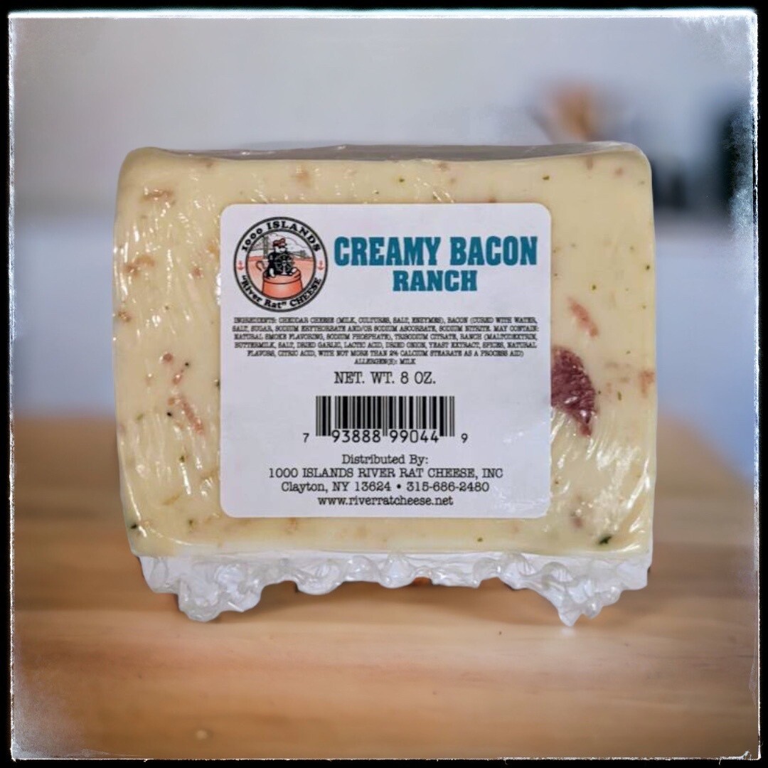 River Rat Creamy Bacon Ranch Cheddar Cheese