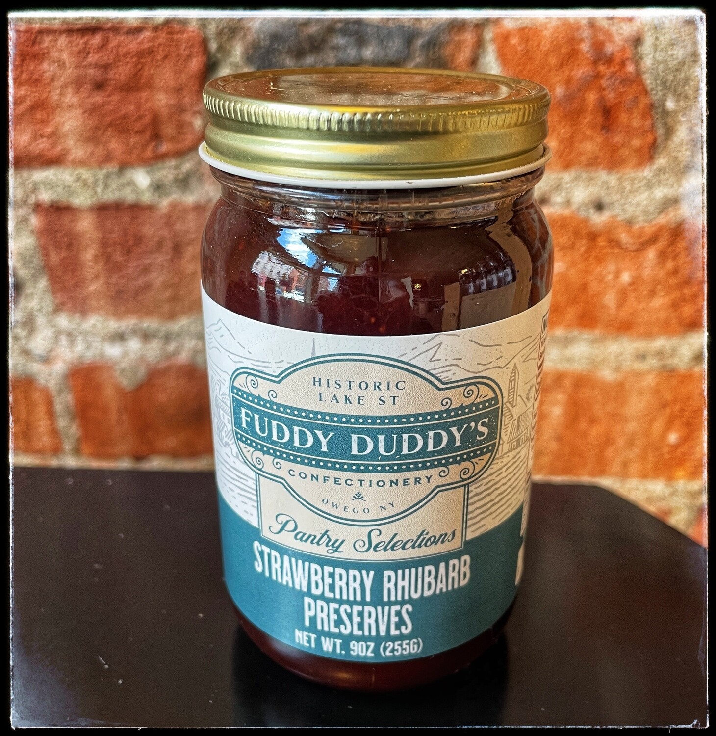 Fuddy Duddy's Strawberry Rhubarb Preserves