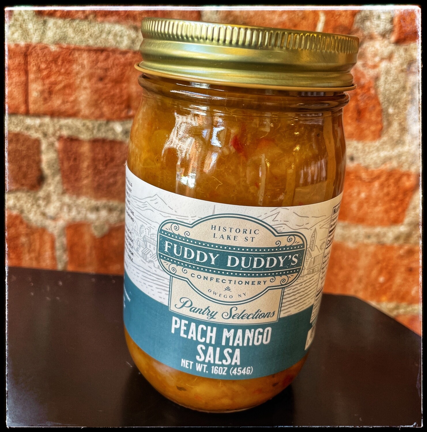 Fuddy Duddy's Peach Mango Salsa