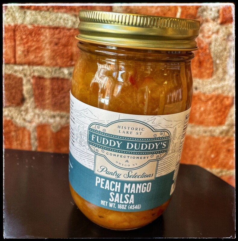 Fuddy Duddy&#39;s Peach Mango Salsa