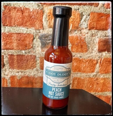 Fuddy Duddy&#39;s Peach Hot Sauce