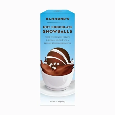 Hammond's Hot Chocolate Snowball Cocoa Bombs 3 Pk