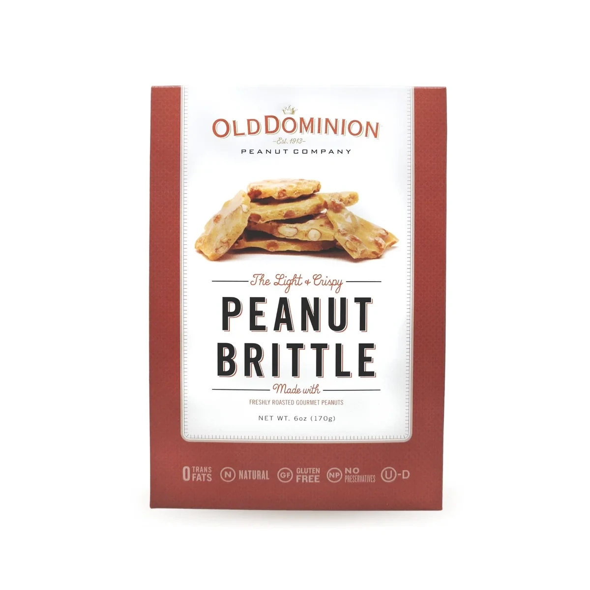  Old Dominion Peanut Company Peanut Brittle