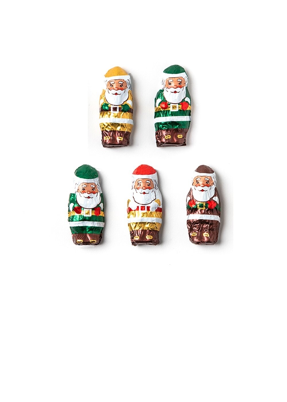 Madelaine Dark Chocolate Miniature Santas