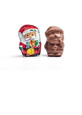 Madelaine Semi Solid Milk Chocolate Santas - 1 oz