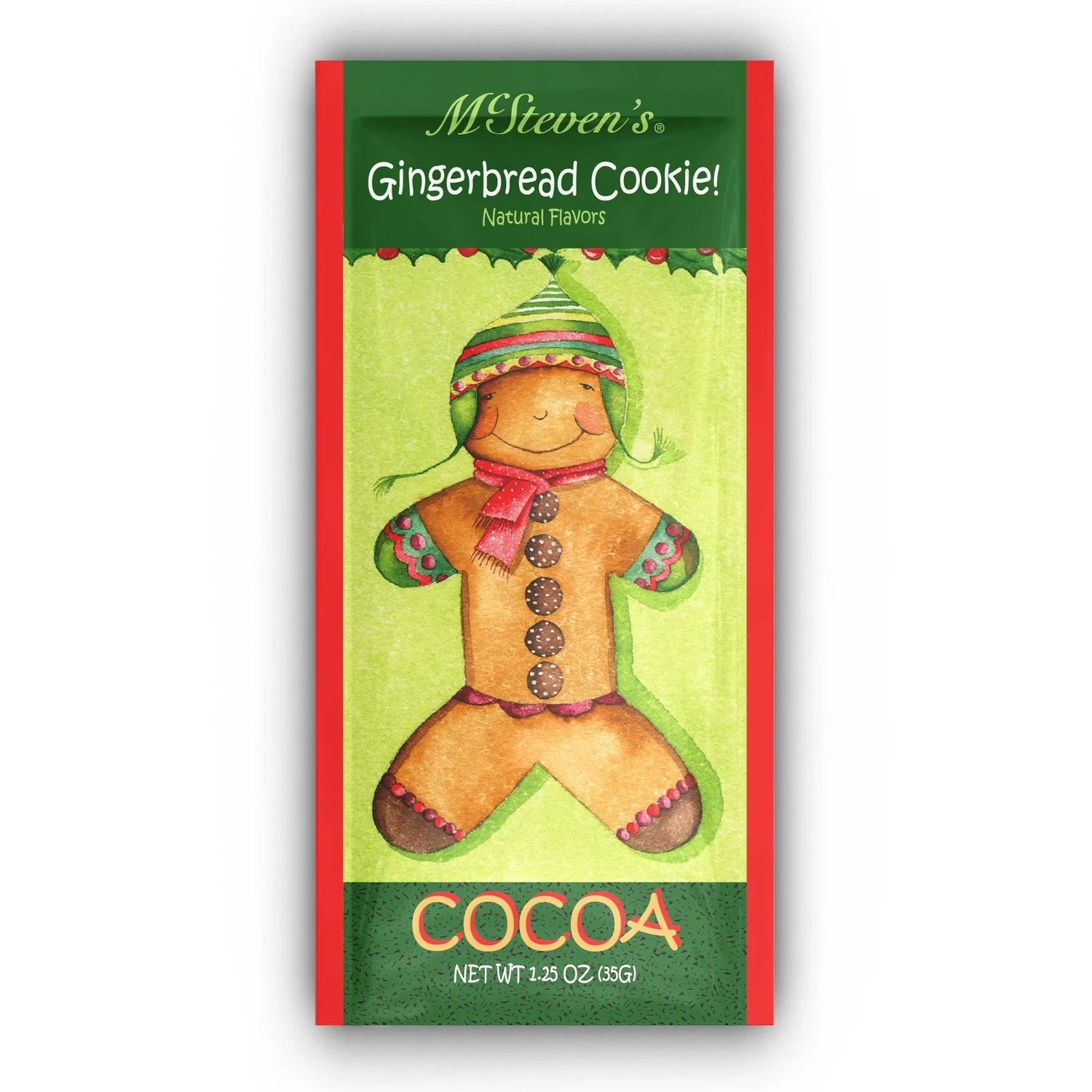 Gingerbread Cookie Cocoa Packet