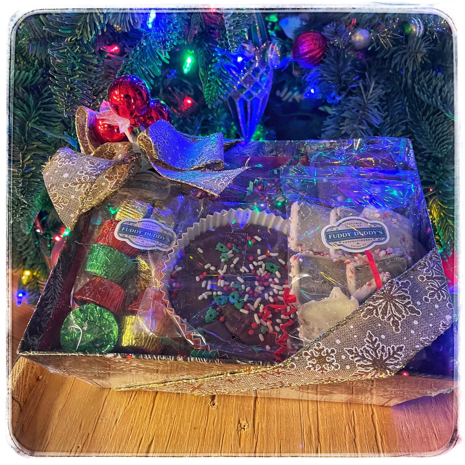 Fuddy Duddy's Chocolate Lovers Holiday Gift Box - Small
