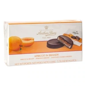 Anthon Berg Apricot in Brandy Marzipan Rounds