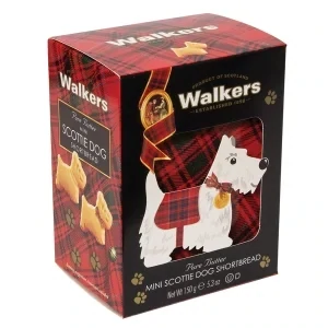 Walkers Pure Butter Mini Scottie Dog Shortbread
