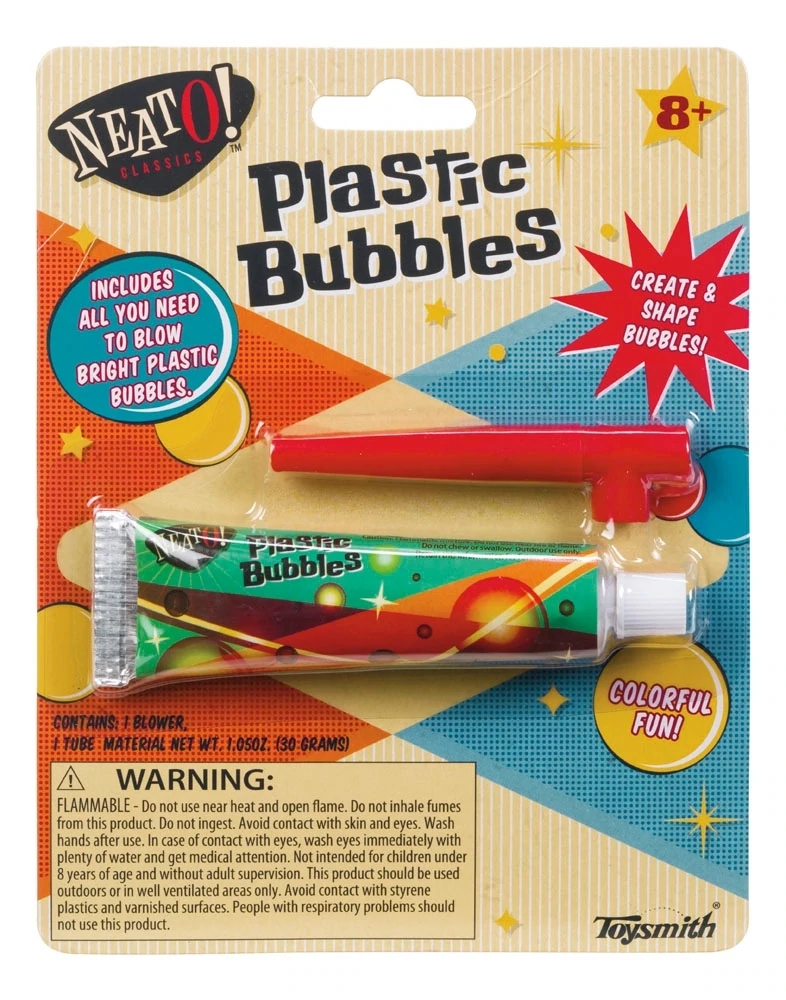 Neato Classics Plastic Bubbles