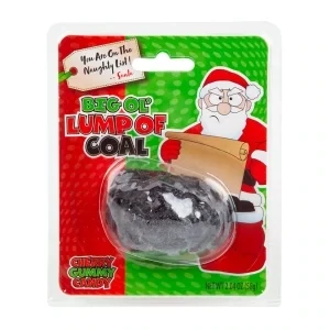 Big Ol&#39; Lump of Coal Cherry Gummy Candy