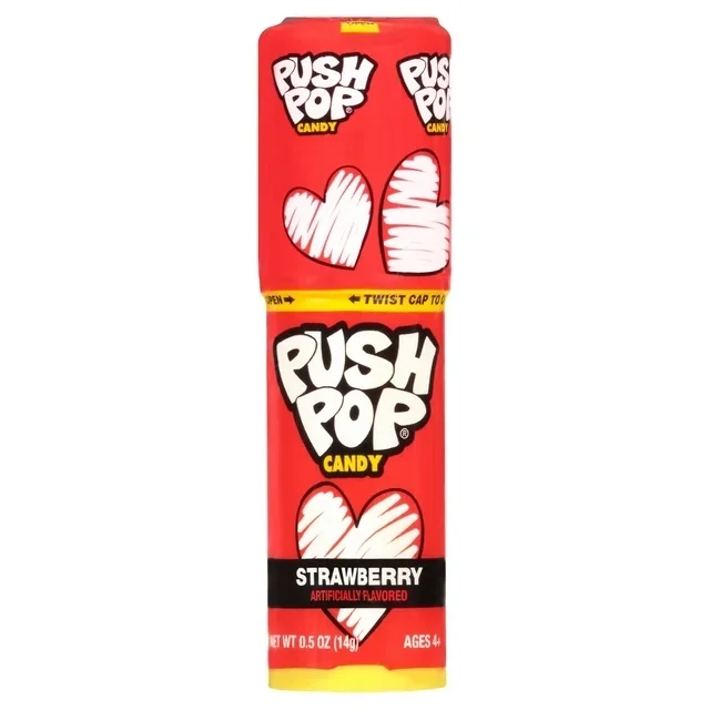 Valentine Push Pop Candy