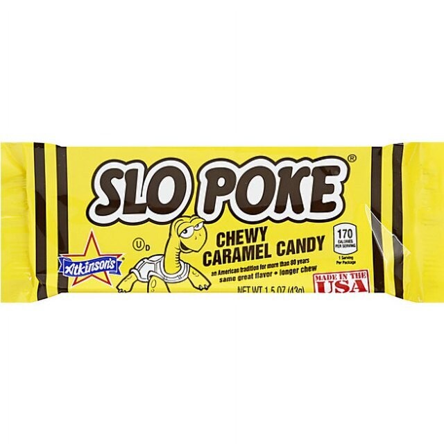 Slo Poke Chewy Caramel Candy