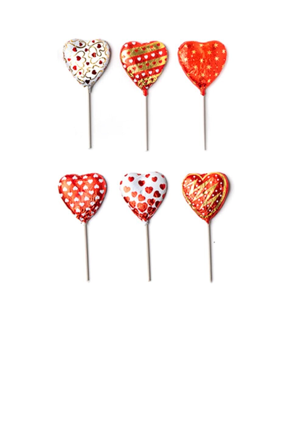 Madelaine Milk Chocolate Valentine Heart Pops