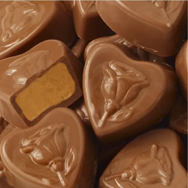 Milk Chocolate Peanut Butter Sweet Hearts