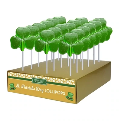 Shamrock Lollipops