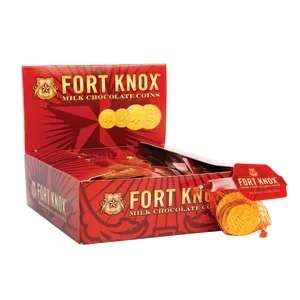 Fort Knox Milk Chocolate Gold Coins