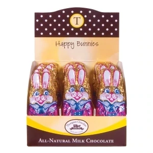 Thompson 1 oz Milk Chocolate Happy Bunnies