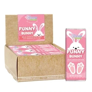 Funny Bunny Milk Chocolate Bar with Marshmallow Filling