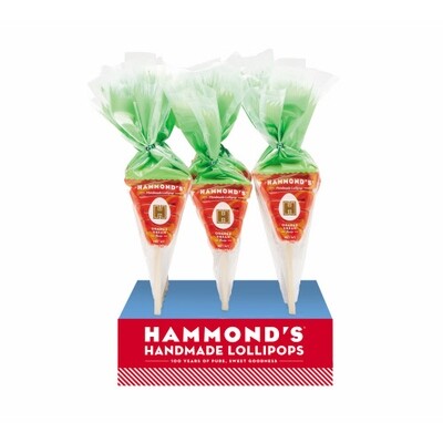 Hammond's Orange Cream Easter Carrot Lollipop