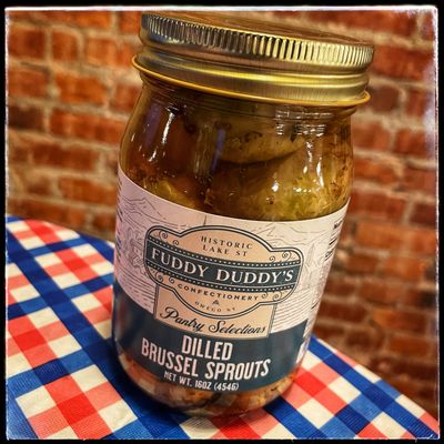 Fuddy Duddy&#39;s Dilled Brussel Sprouts