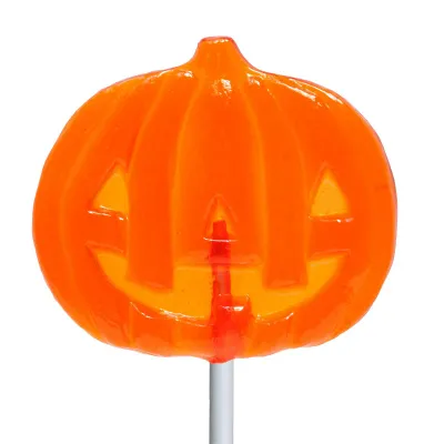 Melville Jack-o-Lantern Lollipops