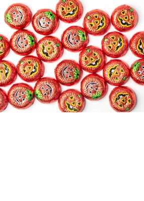Madelaine Premium Milk Chocolate Pumpkin Wafers
